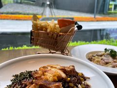 烤杂菇鸡腿排杂粮碗-青麦家·融合餐厅(江岛智立方店)