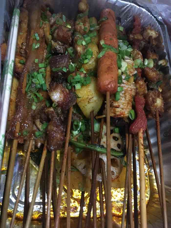 乐至烧烤-"「纯手工五花肉」这个好吃,入口就感觉一种.