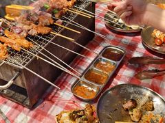 -生火火·地摊小炉子烧烤自助.鲜切牛羊肉(龙湖北城天街店)