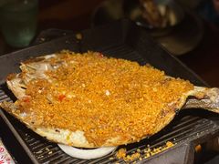 孜然蒜香鲈鱼-楼兰新疆主题餐厅(苏州中心店)