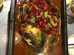-探鱼·鲜青椒爽麻烤鱼(中天广场店)