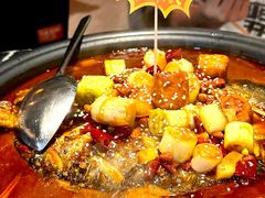 -探鱼·鲜青椒爽麻烤鱼(西南商都店)