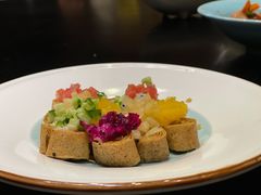满园春色水果咯吱-柒园·三十年创意杭帮菜(龙湖滨江天街店)