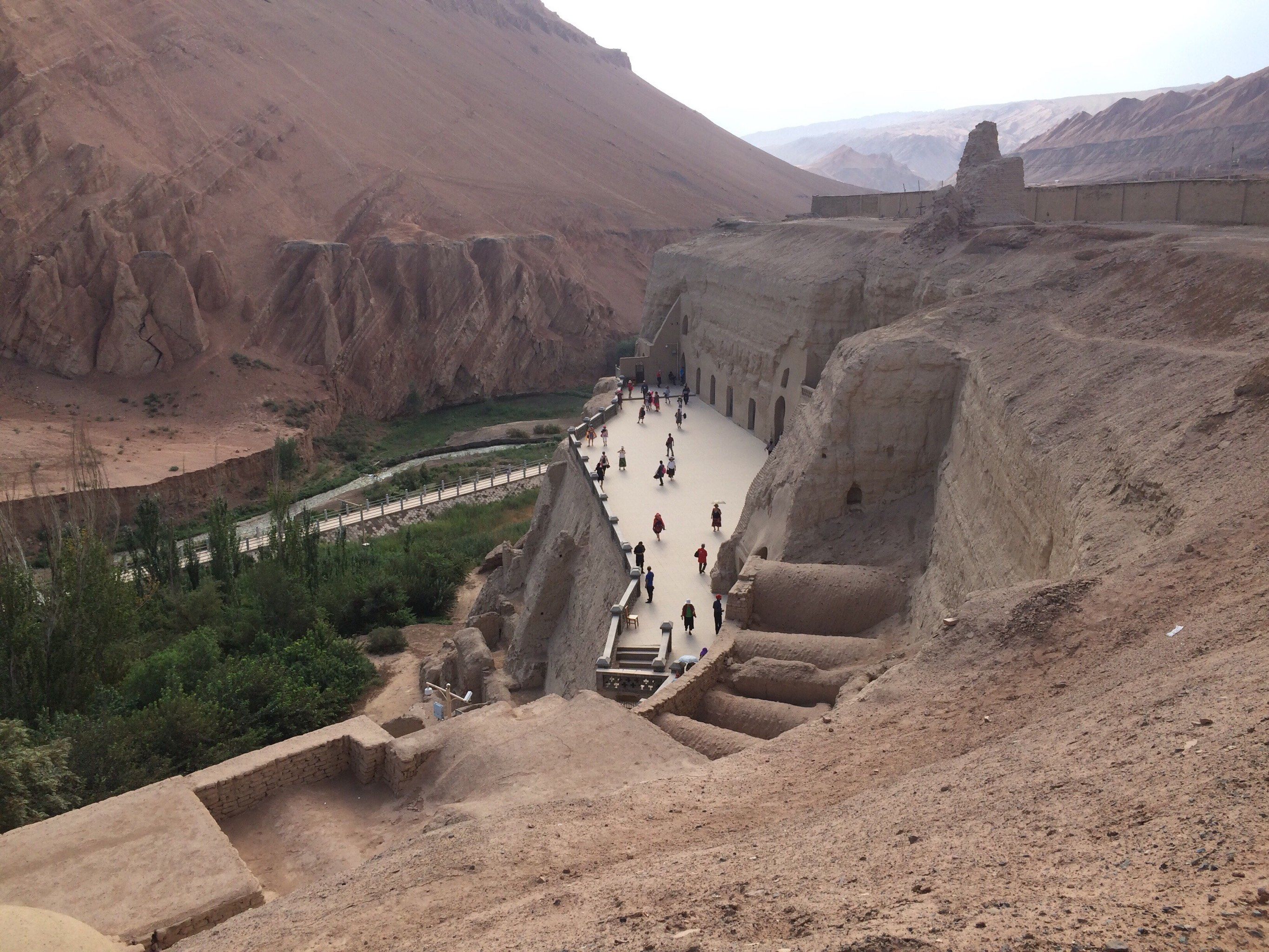 吐鲁番的千佛洞