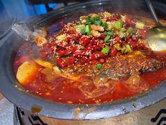 -探鱼·鲜青椒爽麻烤鱼(天河优托邦店)