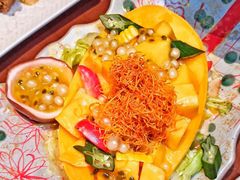 香芒百香果珍珠沙律-鸟山鸣·日料食堂(王府井店)