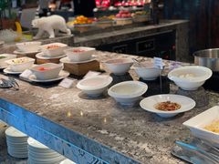 自助调料区-Club Med Joyview安吉度假村·品餐厅