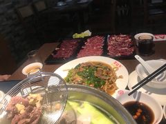 湿炒牛河-幸运牛汕头小黄牛牛肉火锅(梅林店)