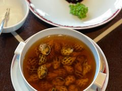 古越陈酿煮花螺-杭州西子湖四季酒店·金沙厅