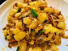 田园土鸡蛋炒台州麻糍-中心大酒店·本味餐厅
