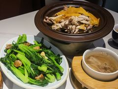 油渣炒菜心-秋色客家菜(南山店)
