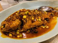 干烧大黄鱼-丰泽园饭店
