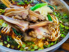 麻辣耳朵面-众膳卤肉面(才子中心店)