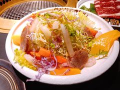 牛舌虾仁色拉-谷牛和牛烤肉(漕河泾印象城店)