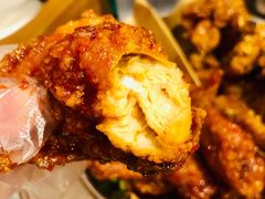 炸鸡一半一半-富乐满韩国正宗炸鸡韩国料理(虹泉路店)