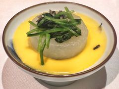 南瓜汁烩野米白玉嫩蔬菜-广舟(千禧店)