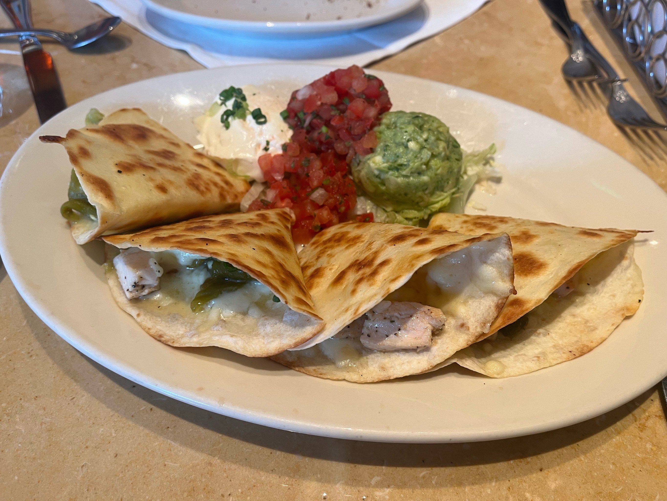 墨西哥烤饼太好吃了