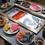 这家欢乐牧场自助餐厅位于金谊广场商场4楼