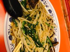 韭菜炒猪肝-拉面莊夢語＆中华料理八椿