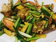 姜葱炒花蟹-鹏城人家海鲜酒家·23年老字号(较场尾店)
