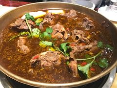 红汤羊蝎子(大）-香满锅老北京羊蝎子火锅·家常菜(新街口店)