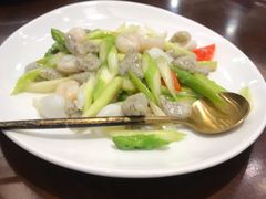 芦笋鱼丸炒山药-宁波饭店·甬味灶(马园路店)