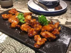 雪花糖醋里脊-绿茶餐厅(汇悦大融城店)