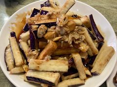 蛤蜊肉拌茄子-华春餐馆(鱼山路店)