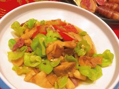 青椒青头菌-福照楼汽锅鸡·云南特色菜(护国路店)