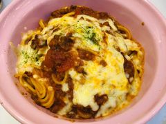 芝士焗肉酱意大利面-丽莎沙拉轻食餐厅(国贸店)