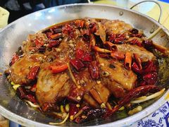 干锅鸭头-天添纸包鸡家常菜