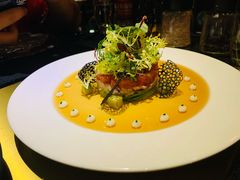 阿拉斯加帝王蟹配龙虾汤啫喱-AZUL by FUEL蓝色·法式酒馆(琶醍店)