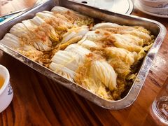 白灼娃娃菜-大岗仙庙烧鸡(海南总店)