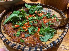 香茅草烤鱼-老滇山寨•云南特色菜•地方菜•民族风情歌舞表演(金碧店)