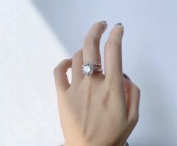 -钻石小鸟钻戒婚戒定制(石路店)