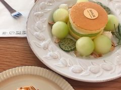 哈密瓜舒芙蕾-半勺舒舒生日蛋糕店