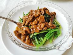 素鲍鱼煮菠菜-无招牌海鲜餐厅(怡丰城店)