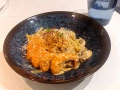 芝士蘑菇鲜虾意大利面-BE BRIGHT KITCHEN(正佳广场店)