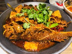 黄鱼烧豆腐-叁宝烤肉·西安烧烤(东三爻店)
