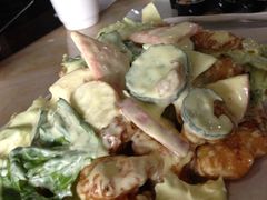 炸鸡色拉-郑阿姨的家·이모네·韩料&烤肉(武川路店)