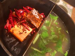草本鸳鸯锅-盡膳口福跷脚牛肉火锅(晶耀前滩店)