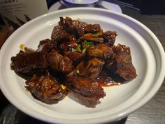蒜香蜜汁排骨-绿茶餐厅(西湖银泰百货店)