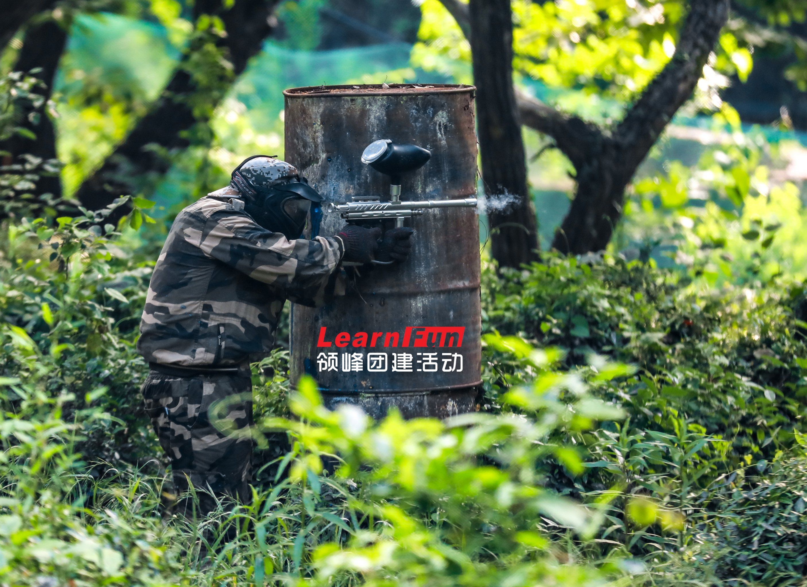 团建聚会玩什么 「光福真人cs彩弹」