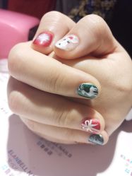 整体圣诞主题美哭了-梵熙美甲 Fancy Nails