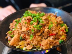 干锅鱼杂-湘肠香火锅店(团结湖店)