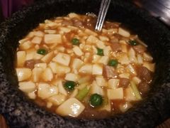 石锅鸡汤豆腐-绿茶餐厅(乐峰广场店)