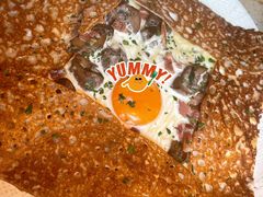 蘑菇熏肉荞麦可丽饼-RAC BAR(安福路店)