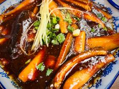 现炒鳝丝-孙盛兴奥灶面馆·蟹黄面·三虾面(山塘街总店)