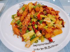 香辣鱿鱼虾-芳芳餐厅(白沙路店)