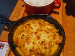 主厨葡式咖喱芝士焗鸡肉-必胜客(新海上世界店)